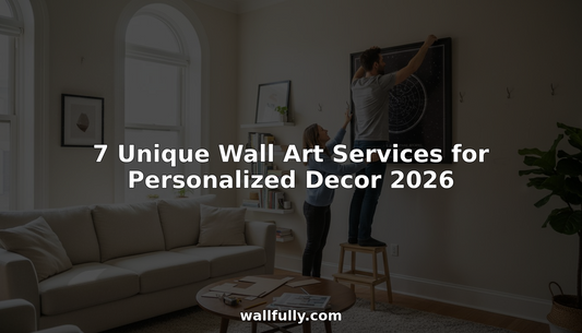 Couple hanging personalized map and star chart art