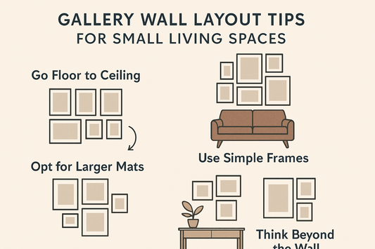 Gallery Wall Layout Tips for Small Living Spaces