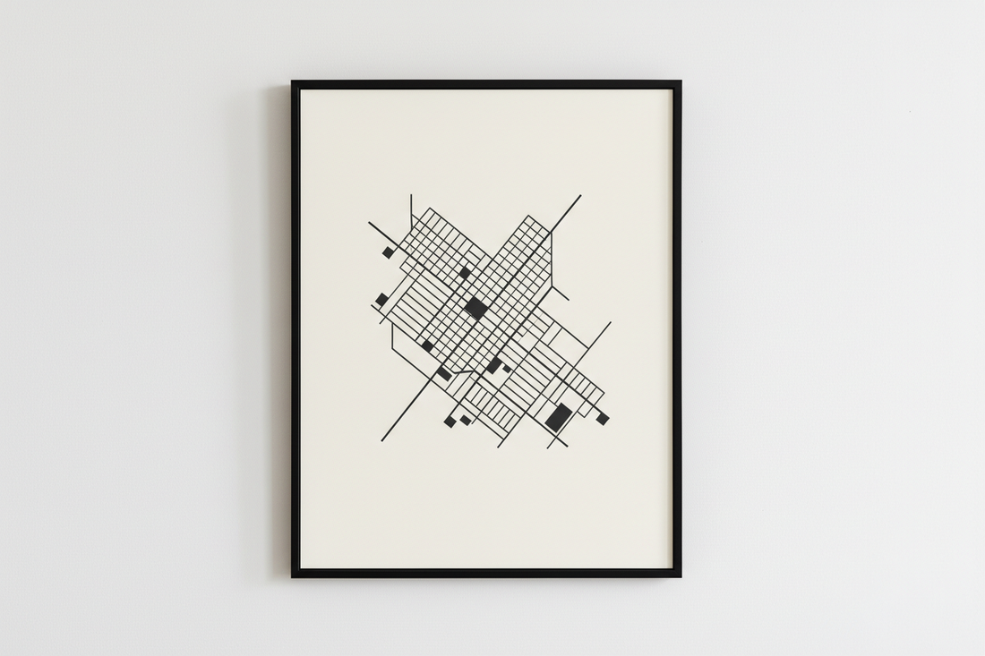 Street Map Posters: Meaningful Custom Gifts for Anniversaries