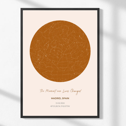 Custom Star Map Print
