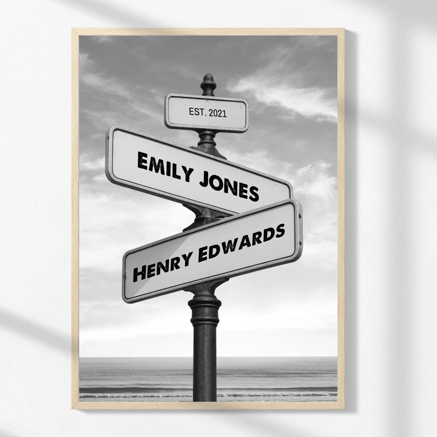 Personalized Street Sign Print