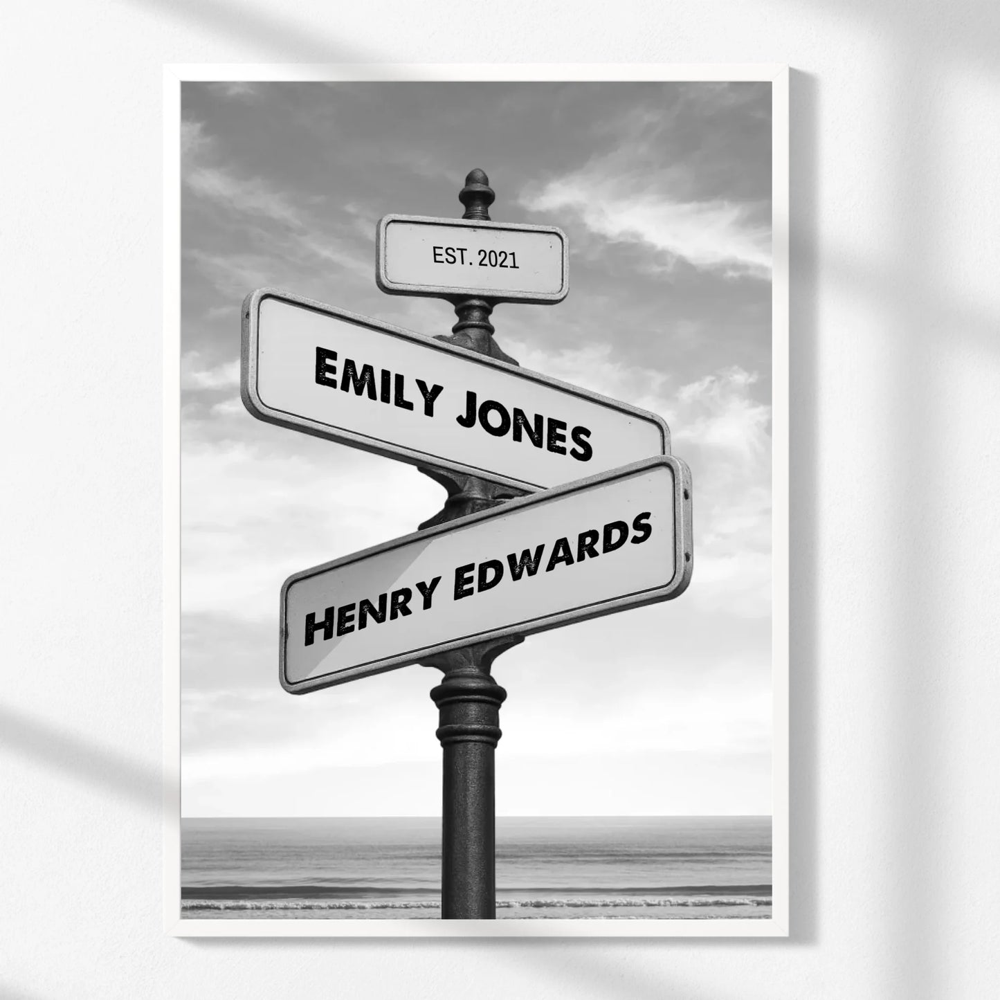 Personalized Street Sign Print