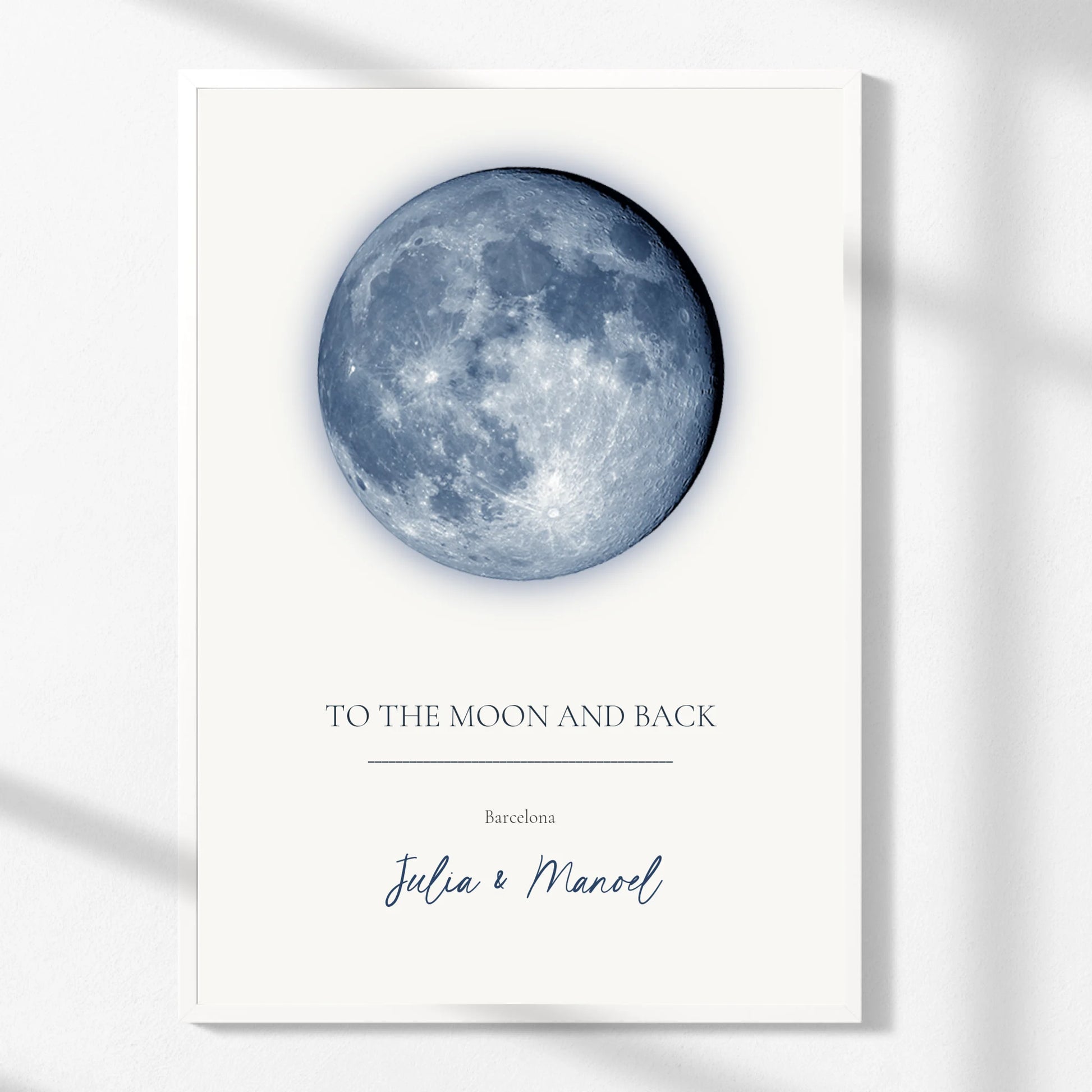 Custom Moon Phase Poster – Unique Moon Phase Print