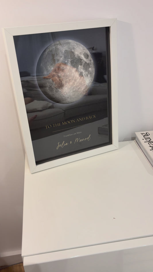 Póster Personalizado de Fases Lunares
